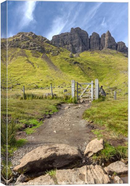 Gateway to the Storr, Skye Canvas Print by Photimageon UK