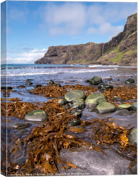 Talisker Bay, Isle of Skye Canvas Print by Photimageon UK