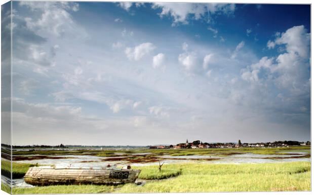 Bosham, West Sussex Canvas Print by Neil Overy