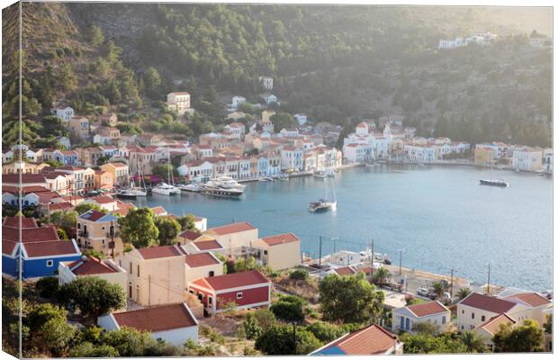 Kastellorizo Island Afternoon Canvas Print by Neil Overy