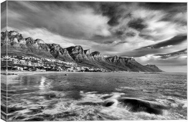 12 Apostles South Africa Landscape 1 Canvas Print by Neil Overy