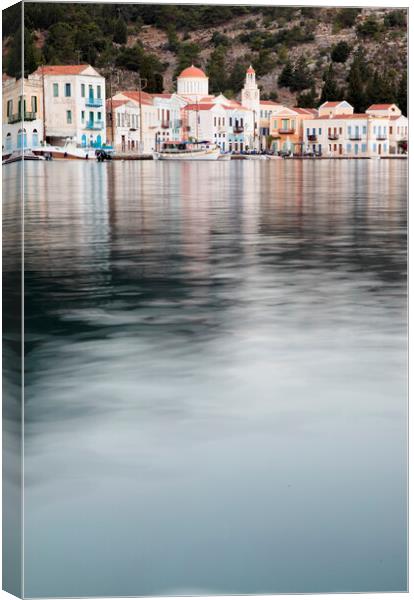 Kastellorizo or Meis Island, Greece Canvas Print by Neil Overy