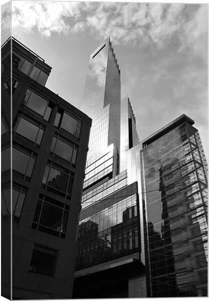 Columbus Circle, New York Canvas Print by David Gardener