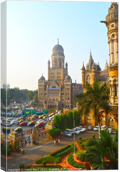Mumbai pictures Canvas Print by travel life27