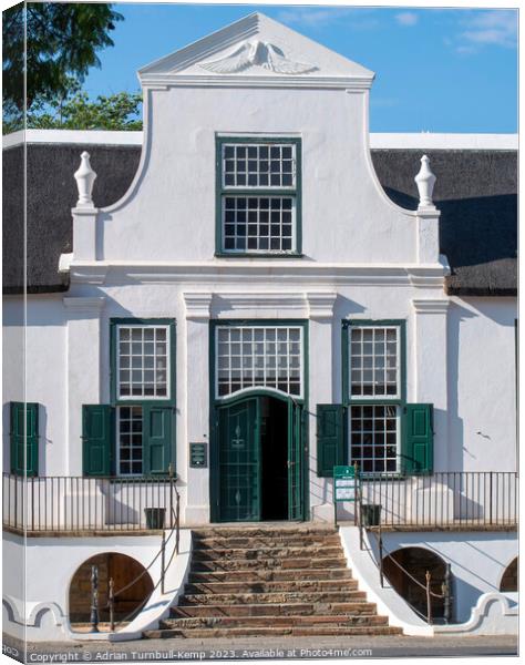 Reinet House Museum Canvas Print by Adrian Turnbull-Kemp
