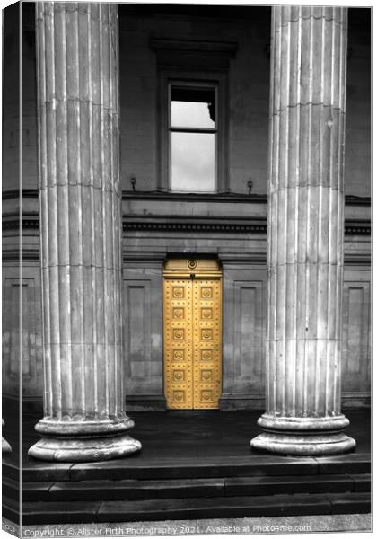 Golden Door Canvas Print by Alister Firth Photography