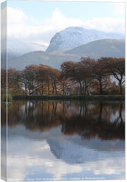 Ben Nevis Canvas Print by Alister Firth Photography
