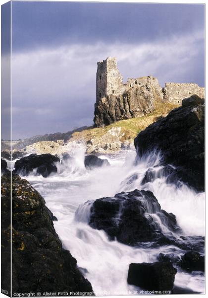 Dunure Canvas Print by Alister Firth Photography
