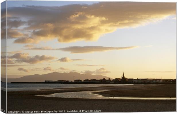 Big Sky Ayrshire Canvas Print by Alister Firth Photography