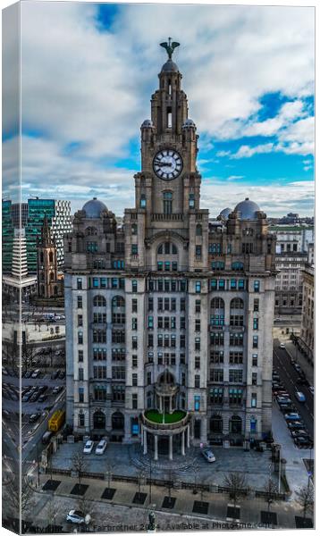 liver buildings  Canvas Print by Ian Fairbrother