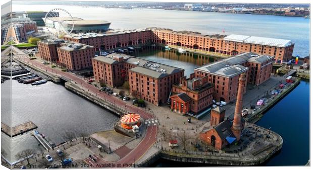 Royal Albert Dock  Canvas Print by Ian Fairbrother