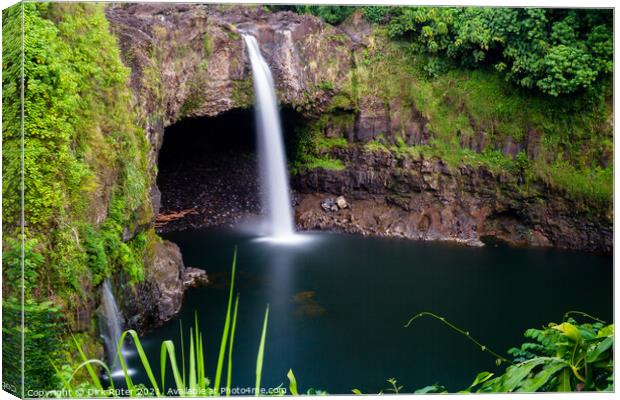 Rainbow Falls Canvas Print by Dirk Rüter