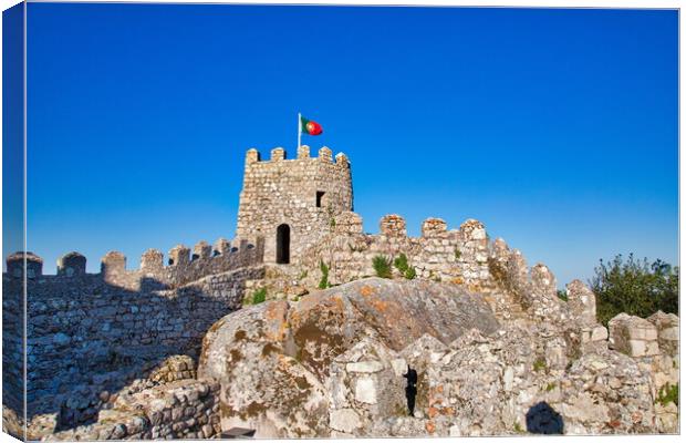 Sintra, Portugal, Famous Castle of the Moors Canvas Print by Elijah Lovkoff