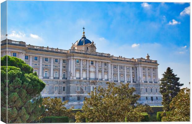 Madrid, Campo del Moro (The Moorish Garden) Canvas Print by Elijah Lovkoff