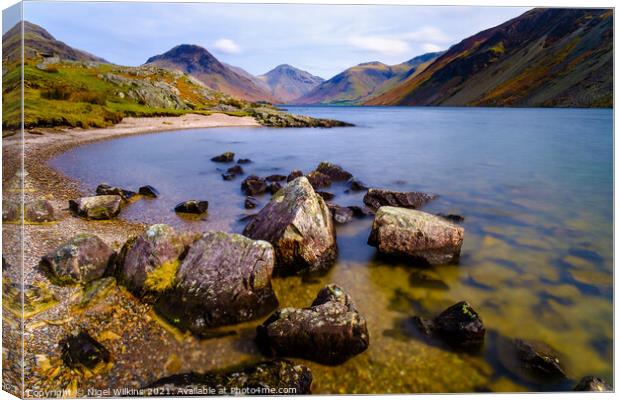 Wastwater Canvas Print by Nigel Wilkins