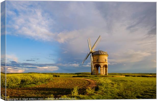Chesterton Windmill Canvas Print by Nigel Wilkins