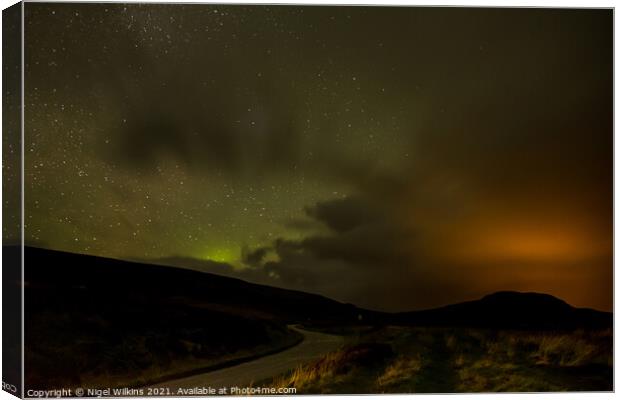 Mixed Light Canvas Print by Nigel Wilkins