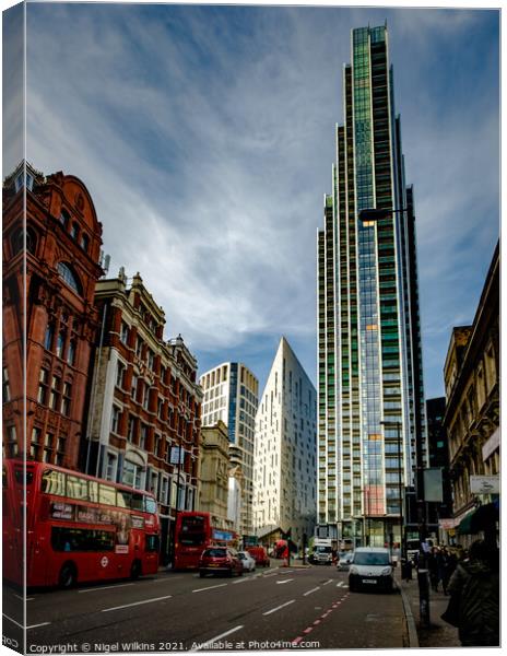 M By Montcalm Canvas Print by Nigel Wilkins