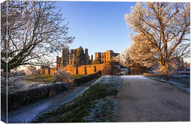 Kenilworth Castle Canvas Print by Nigel Wilkins