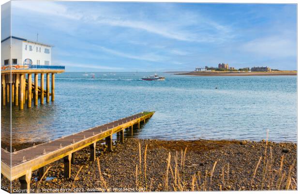 Tranquil Paradise of  Peel Island Canvas Print by Michael Birch
