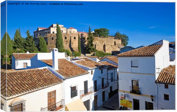 Ronda, Andalucia, Spain Canvas Print by Ian Murray