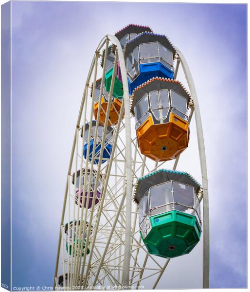 The Ferris Wheel Canvas Print by Chris Haynes