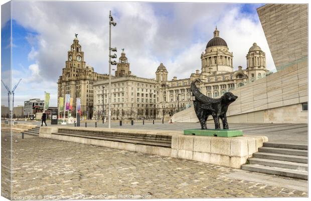 Liverpool Waterfront Canvas Print by Philip Brookes