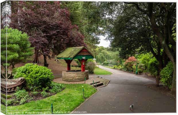 Peasholm Park, Scarborough Canvas Print by Philip Brookes