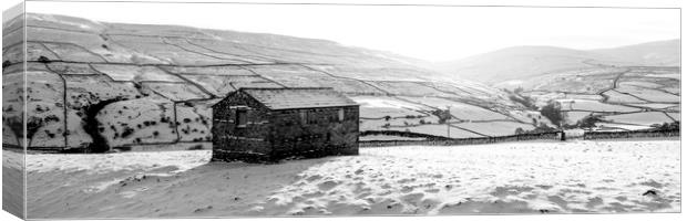 Swaledale Barn Yorkshire Dales Canvas Print by Sonny Ryse