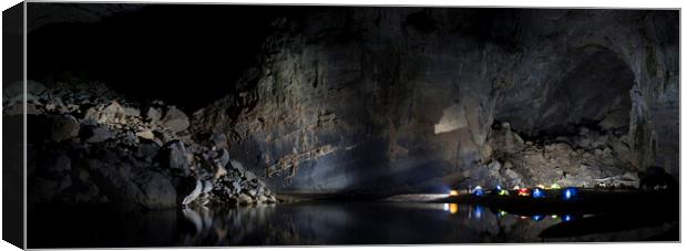 Hang En Cave Vietnam Canvas Print by Sonny Ryse