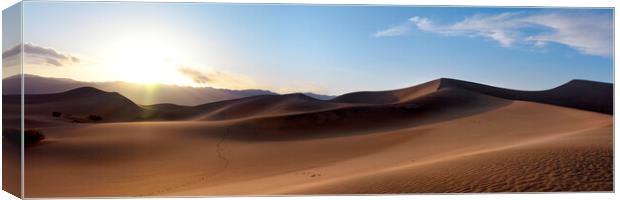 Death Valley Sand Dunes USA Canvas Print by Sonny Ryse
