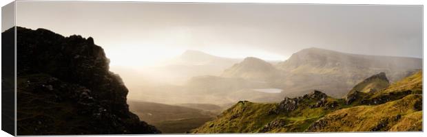 The Quiraing and Trotternish Ridge Isle of Skye Canvas Print by Sonny Ryse
