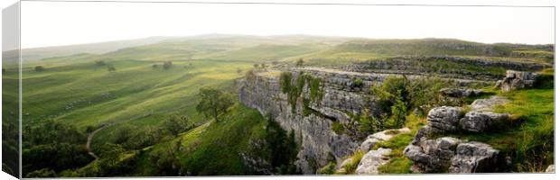 Malham Cove Yorkshire Dales Canvas Print by Sonny Ryse