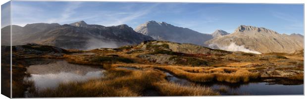 Parc national de la Vanoise French Alps Auvergne Rhône Alpes Canvas Print by Sonny Ryse