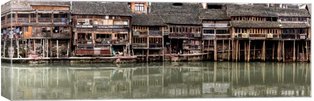 Fenhuang Phoenix old ancient Town China Canvas Print by Sonny Ryse