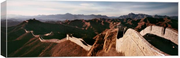 Jinshanling Great Wall of China Canvas Print by Sonny Ryse