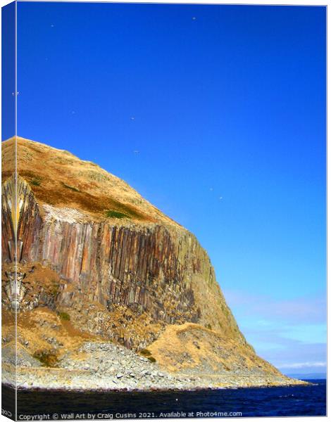 Ailsa Craig Canvas Print by Wall Art by Craig Cusins