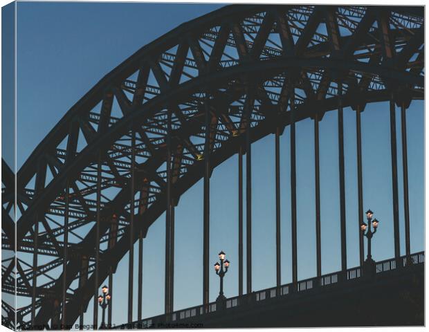 Tyne Bridge at Dawn Canvas Print by Dan Beegan