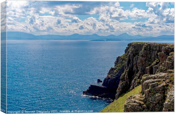 The seven sisters from Tory Island Canvas Print by kenneth Dougherty