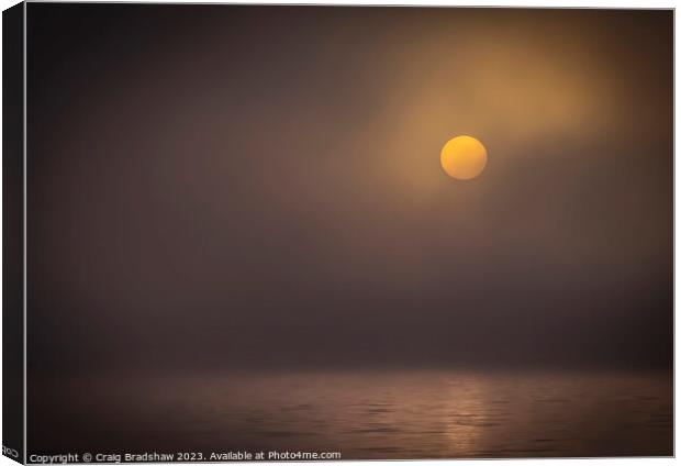 Sun breaking through the mists Canvas Print by Epic Sky Media