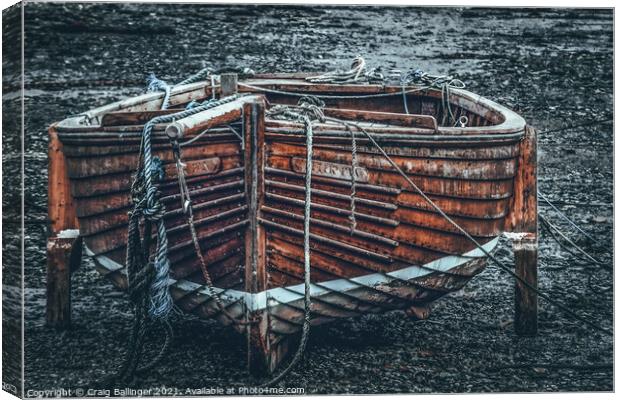 Peter Pan at low tide Canvas Print by Craig Ballinger