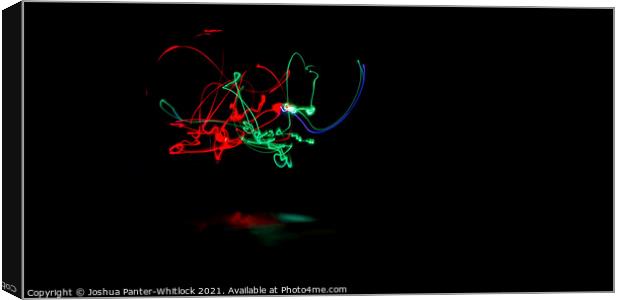 Dancing lights Canvas Print by Joshua Panter-Whitlock
