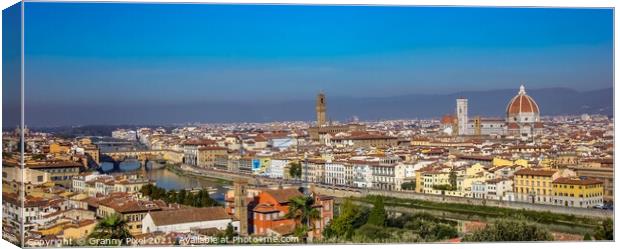 City of Florence Canvas Print by Margaret Ryan