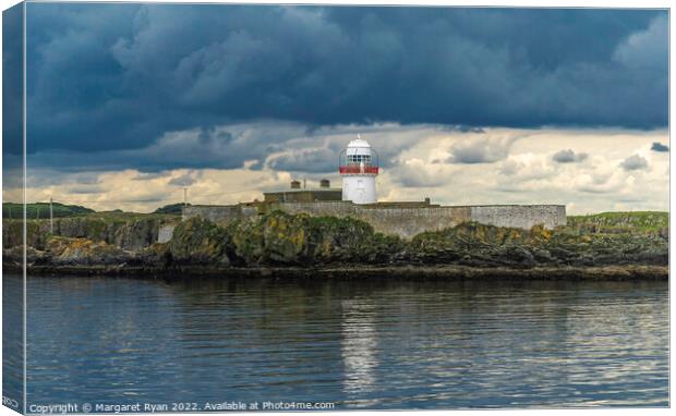 Donegal, Rotten Island Lighthouse  Canvas Print by Margaret Ryan