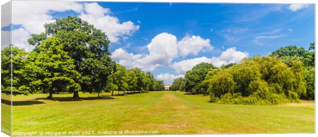 Canons Park Canvas Print by Margaret Ryan