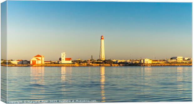 The Glowing Lighthouse Island Canvas Print by Margaret Ryan