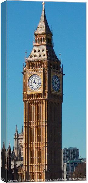 Big Ben Canvas Print by Les Schofield