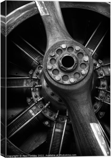 Rotary Engine Canvas Print by Paul Tuckley