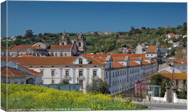 Alcobaça Monastery 1 Canvas Print by Dudley Wood