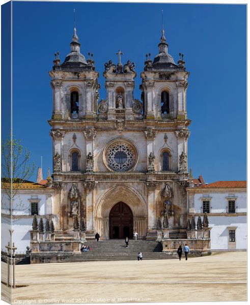 Alcobaça Monastery 3 Canvas Print by Dudley Wood